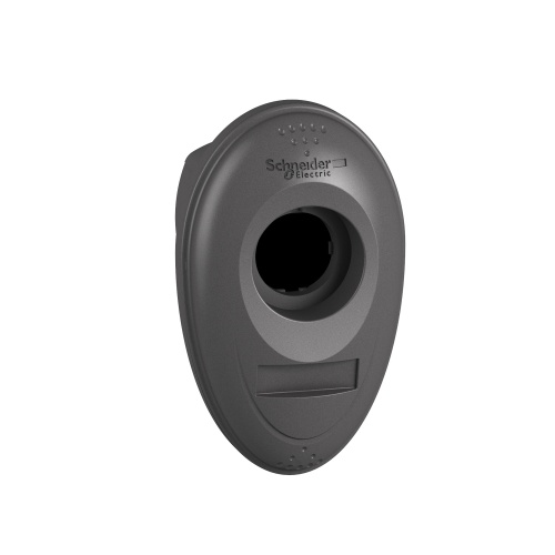 Schneider Electric ZBRM01 - Empty handy box, Harmony XB5R, plastic, dark gray, 1 cut out, 22mm