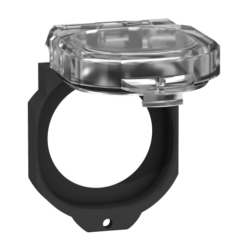 Schneider Electric ZBSP2 Protection cover, rigid plastic, transparent, for RJ45 and USB ports