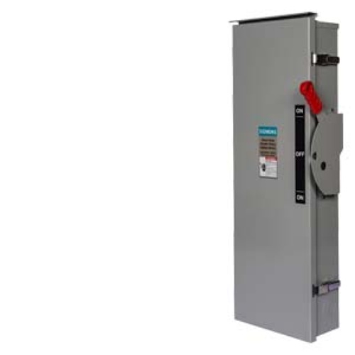 Siemens DTNF366 Non-Fusible Heavy Duty Safety Switch - 600 Amp, 600 VAC, Three Pole, NEMA 1