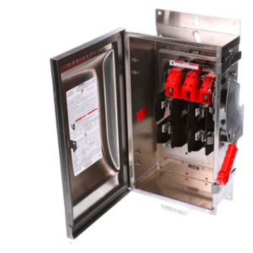 Siemens HF324SS Fusible Heavy Duty Safety Switch - 200 Amp, 240 VAC, Three Pole, NEMA 4X