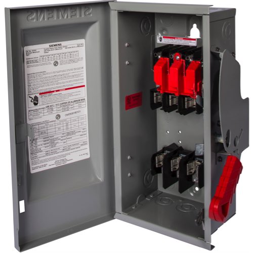 Siemens HF363 Fusible Disconnect Switch - 100 Amp, NEMA 1