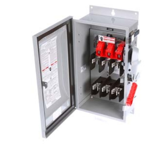 Siemens HF363J Fusible Heavy Duty Safety Switch - 100 Amp, 600 VAC, Three Pole, NEMA 12