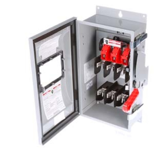 Siemens HFC363JW Fusible Heavy Duty Safety Switch - 100 Amp, 600 VAC, Three Pole, NEMA 12