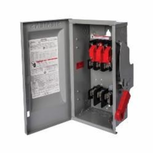 Siemens HNF363RPV Non-Fusible Heavy Duty Safety Switch - 100 Amp, 600 VAC, Three Pole, NEMA 3R