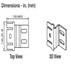 Sola SDNPMBRK3 - Power Supply Mounting Bracket