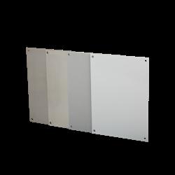 Stahlin BP1210AL 12"x 10" PolyStar Series, CF, DiamondShield, Classic Series Aluminum Back Panel