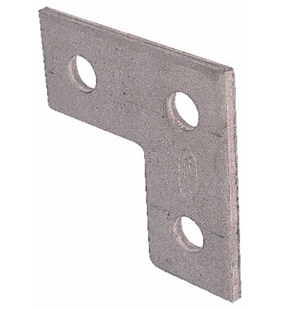 Strut 3HL Flat L Plate 3 Hole Unistrut P1036 Equivalent