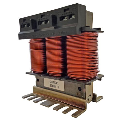 TCI KDRAA6H2 (KDR) Reactor 480 Volt 3 Phase 7.6 Amp 4 HP