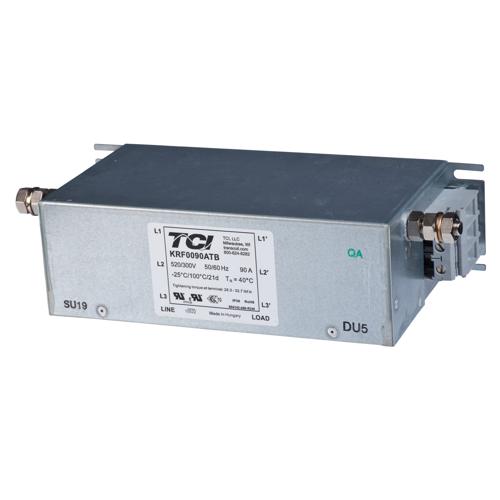 TCI KRF0090ATB EMI Filter - 3ph, 90A, 200-480V, 60 HP, Open, 50/60 Hz
