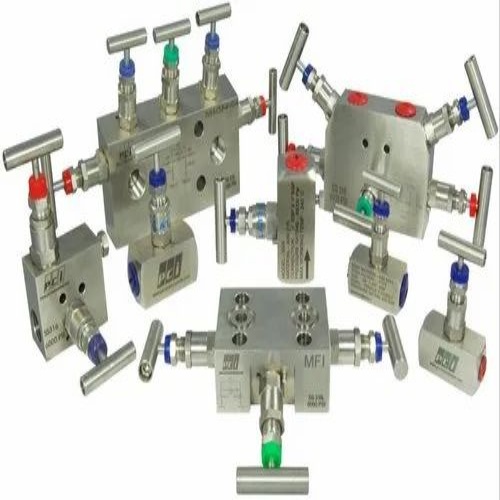 Tek-Trol 7500A-5VM-FF-8N-SS - 3-Way, Flange X Flange, PTFE seals, 316SS body, 6000psi