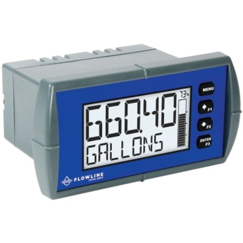 Tek-Trol 7800C-PDA2303 - Plastic NEMA 4X Enclosure, Hinged Door, Three 1/8 DIN Cutout