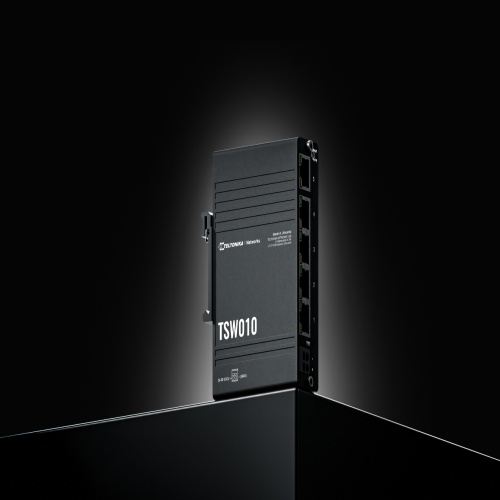 Teltonika TSW010000000 TSW010 DIN RAIL ETHERNET SWITCH