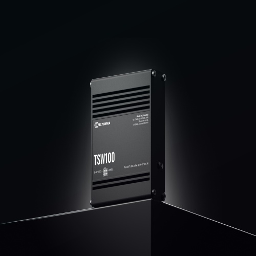 Teltonika TSW100010010 TSW100 INDUSTRIAL POE+ ETHERNET SWITCH