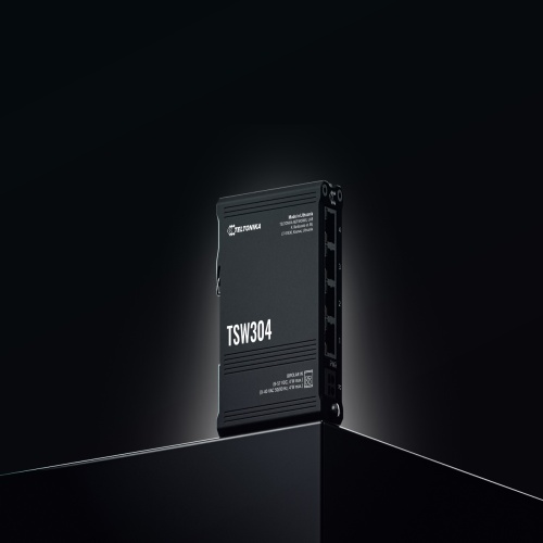 Teltonika TSW304000010 TSW304 DIN RAIL ETHERNET SWITCH