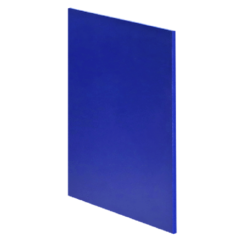 Tslots 655445-Sheet Blue Expanded PVC Solid Panels 4' x 8' Sheet