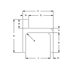 TSLOTS 662093 Single Flange Bearing