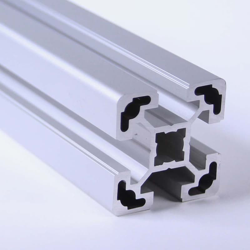 Tslots 670076-20 foot Aluminum Extrusion 40mm x 40mm Clear