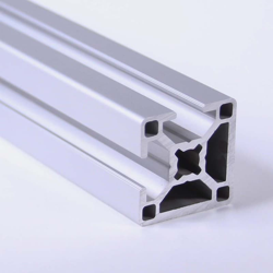 Tslots 670085-20 foot Aluminum Extrusion 30mm x 30mm Clear