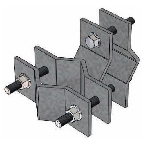 Wavelink C1003 Yagi Heavy Duty Galvanized Clamp