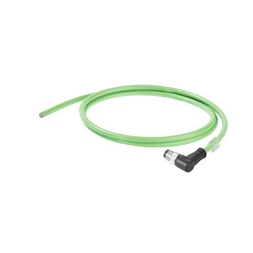 Weidmuller 1059750100 PROFINET Cable - Green, 10 m
