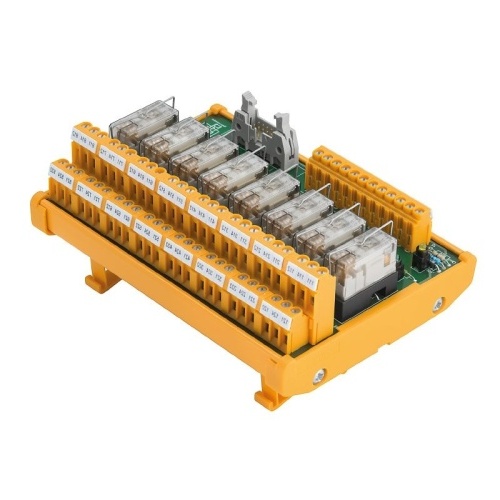Weidmuller 1449070000 Interface Module w/ Relay - 8 x SPDT - 2 CO Contacts