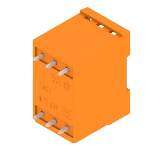 Weidmuller 1614820000 Male Header - 320 Volt - 6 Pole