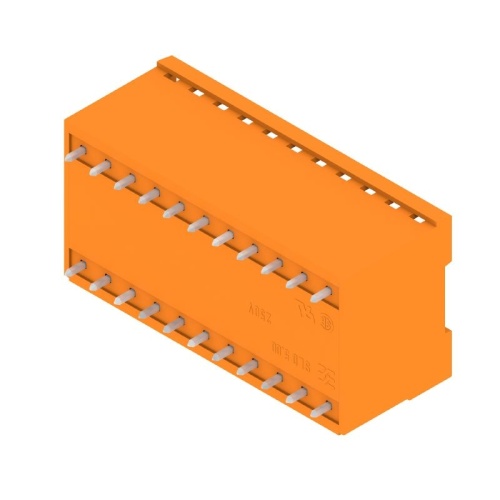 Weidmuller 1614900000 Male Header - 320 Volt - 22 Pole