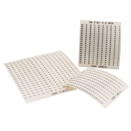 Weidmuller 1629910000 - Terminal marker