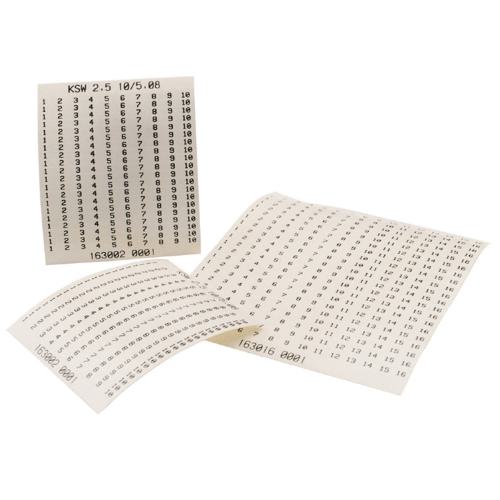 Weidmuller 1629920000 - Terminal marker