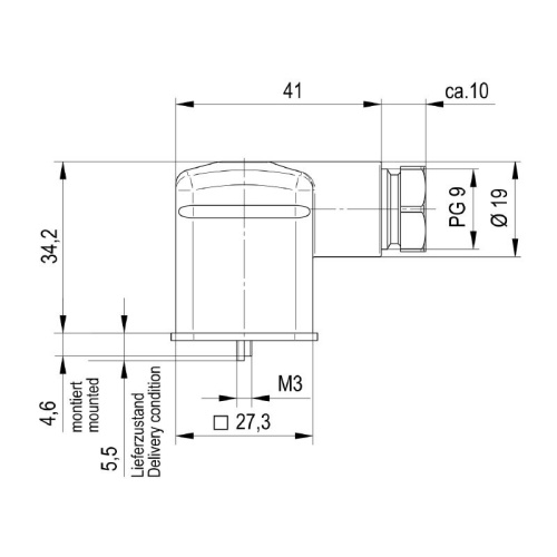Weidmuller 1873110000 - Valve plug-in connector (field assembled)