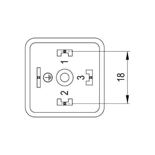Weidmuller 1873110000 - Valve plug-in connector (field assembled)