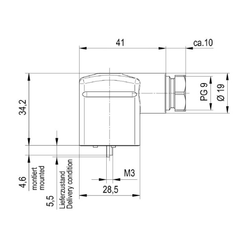 Weidmuller 1873180000 - Valve plug-in connector (field assembled)