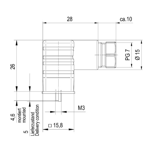 Weidmuller 1873210000 - Valve plug-in connector (field assembled)