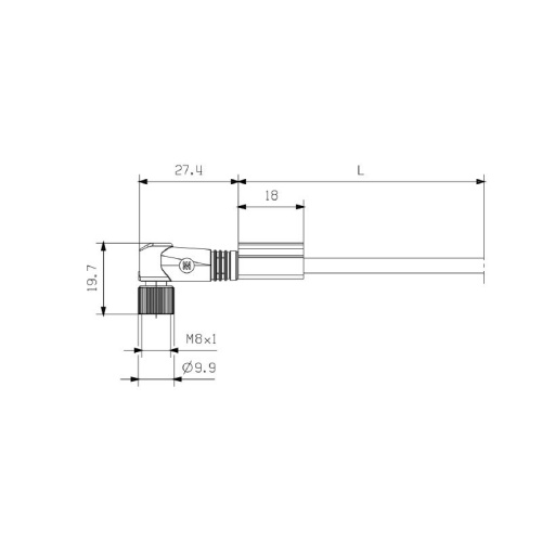 Weidmuller 1906331000 - Sensor/actuator line