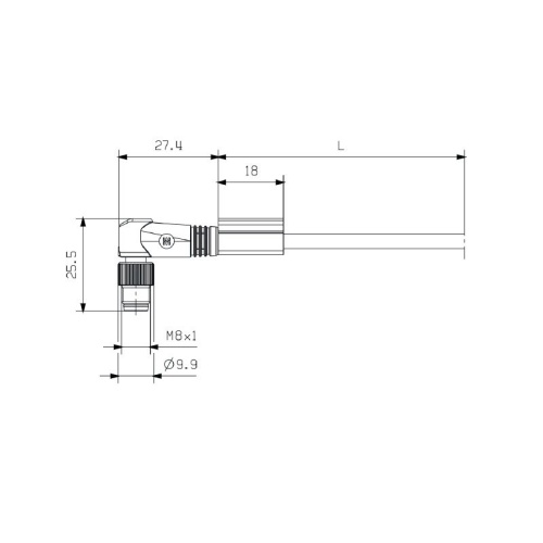 Weidmuller 1927310300 - Sensor/actuator line