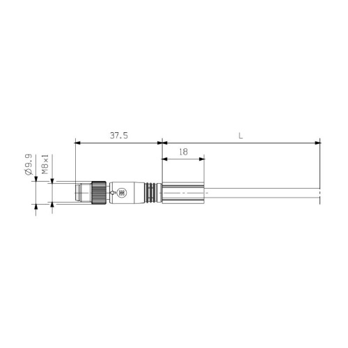 Weidmuller 1937950300 - Sensor/actuator line