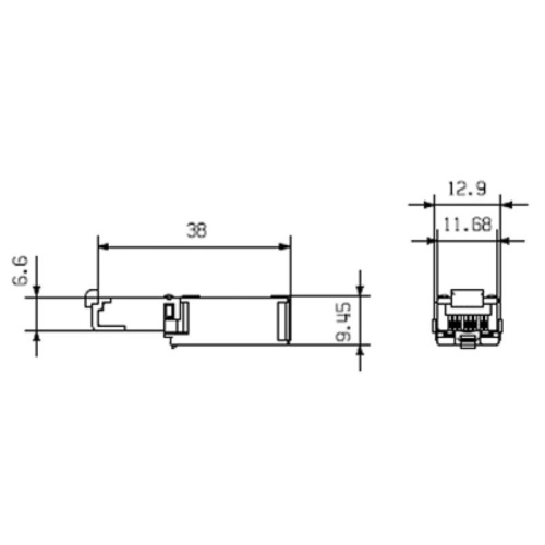 Weidmuller 1962720000 - Plug insert RJ45 IDC