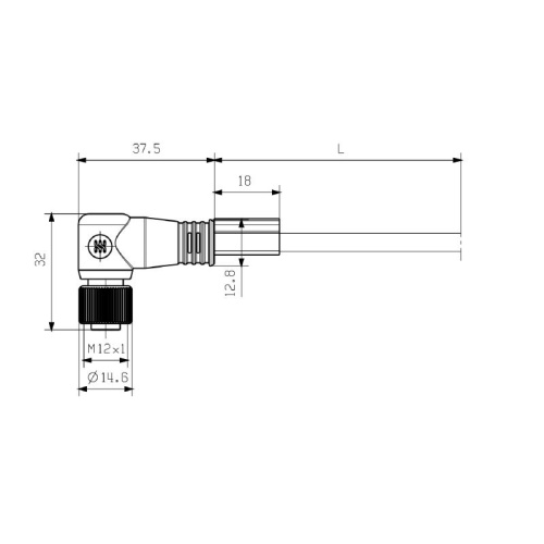 Weidmuller 1963940150 - Sensor/actuator line