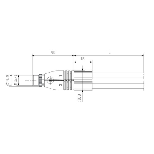 Weidmuller 1964301000 - Sensor/actuator line
