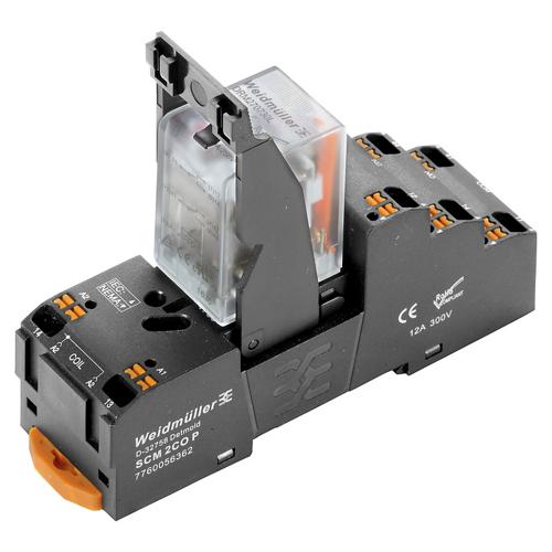 Weidmuller 2576030000 Relay Module 2PDT 10 Amp