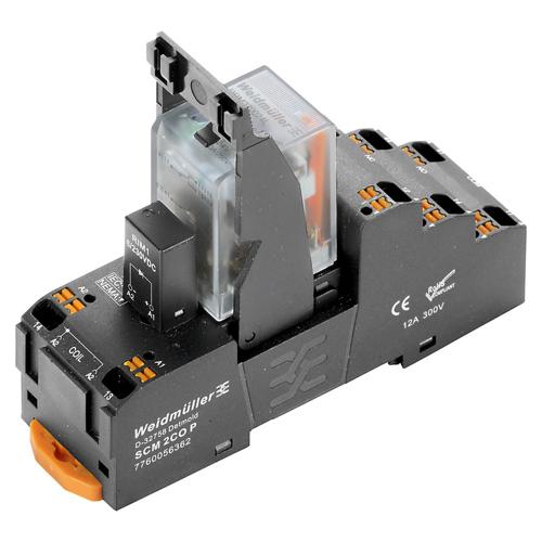 Weidmuller 2576110000 Relay Module 2PDT 10 Amp