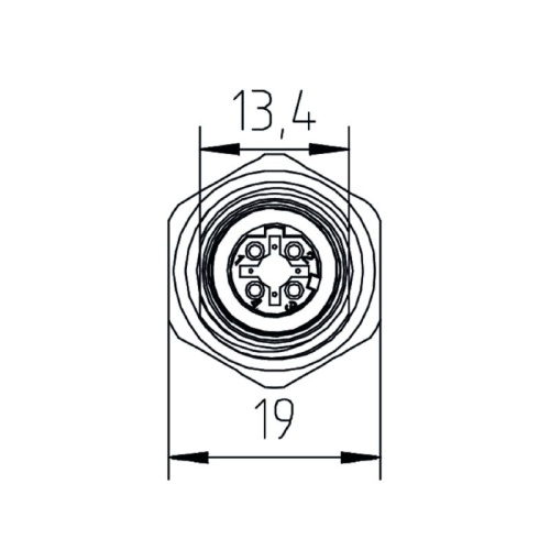 Weidmuller 2664780000 - Field attachable connector