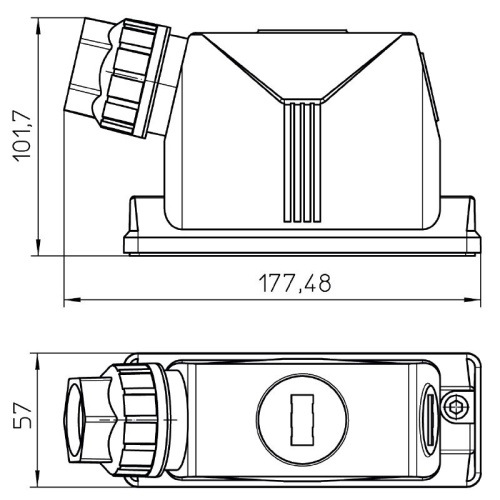 Weidmuller 2716780000 - HDC enclosures