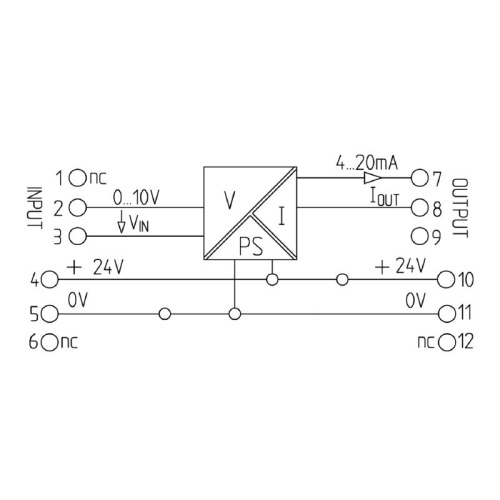 Weidmuller 8540300000 - Signal converter/insulator