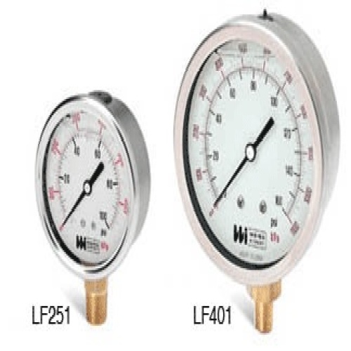 Weiss LF401-060-4L STAINLESS STEEL INDUSTRIAL GAUGE